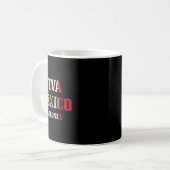Mug Viva Mexico Cabrones Funny Cinco De Mayo Mexico F (Devant gauche)