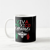 Mug Viva Mexico Cabrones Jour de l'Indépendance Drapea (Gauche)