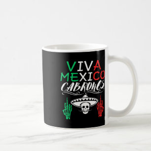 Mug Viva Mexico Cabrones Jour de l'Indépendance Drapea