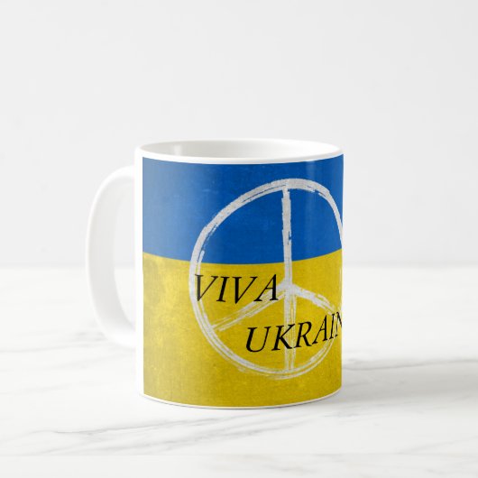 MUG VIVA UKRAINE (Devant gauche)