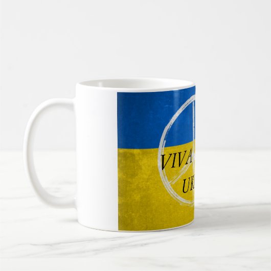 MUG VIVA UKRAINE (Gauche)