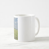 Mug "Vivant comme quelqu'un a laissé la porte" la (Devant droit)