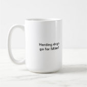 Mug Vivant en troupe les chiens vont des milles (Gauche)