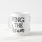 Mug Vivant la bonne vie rêveuse (Devant gauche)