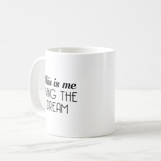 Mug Vivant le rêve (Devant gauche)