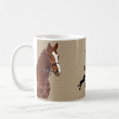 Mug Vivant ! Rire ! Cheval de tour (Gauche)