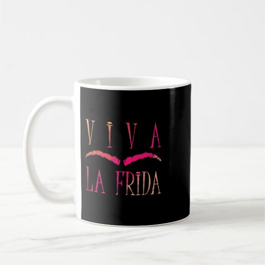 Mug Vive Frida Kahlo Peintures mexicaines Art Painte (Gauche)