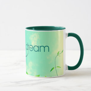 Mug Vivent votre rêve. Ciel vibrant
