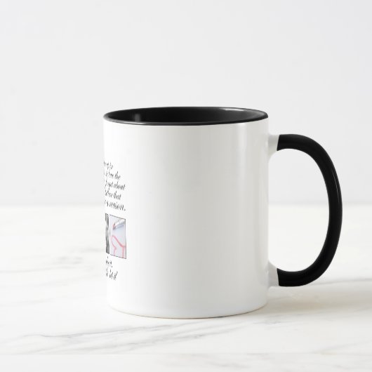 Mug Vivent votre vie, aucuns regrets (Droite)
