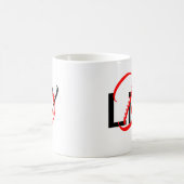Mug Vivez abondamment Jean 10:10 Monogramme Écriture S (Centre)