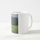 Mug Vivez comme quelqu'un a laissé la porte ouverte (Devant droit)