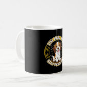 Mug Vivez comme un chien rester pécheresse (2) (Devant gauche)