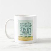 Mug Vivez dans le soleil (Gauche)