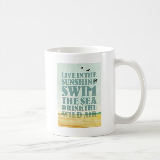 Mug Vivez dans le soleil (Droite)