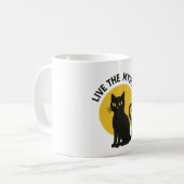 Mug Vivez la Lune de Chat Noir Mystère (Devant gauche)