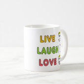 Mug Vivez Riez Aimez (Devant droit)