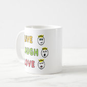 Mug Vivez Riez Aimez (Devant gauche)