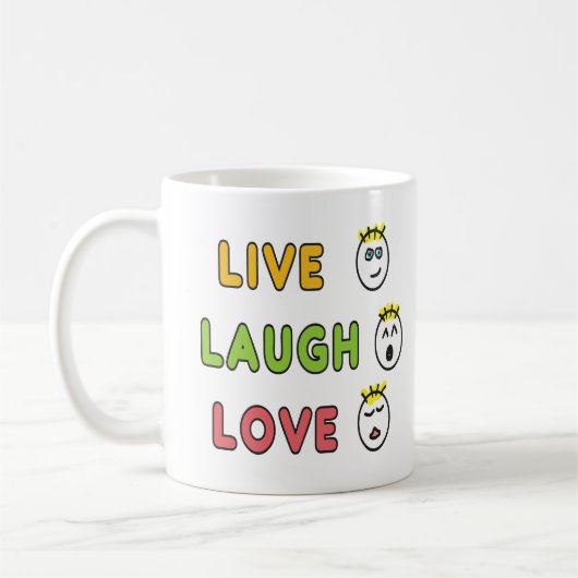 Mug Vivez Riez Aimez (Gauche)