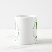 Mug Vivez vert, pensez vert, vert de rêve, vert d'amou (Centre)