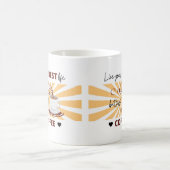 Mug Vivez votre vie meilleure | Mais premier café | Mu (Centre)