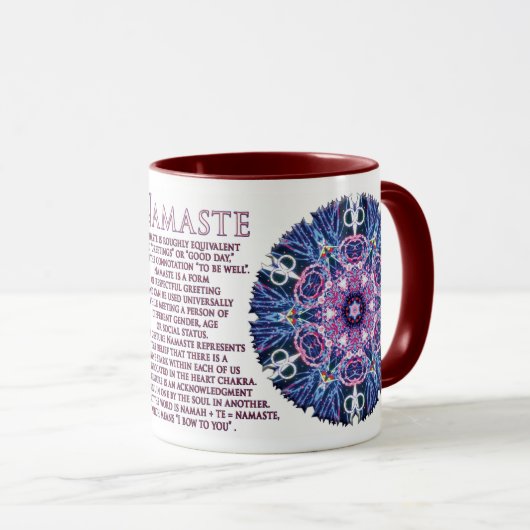 Mug Vivid Namaste (Devant droit)