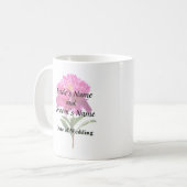 Mug Vivid Peony rose (Devant gauche)