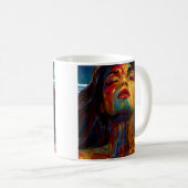Mug Vivid Portrait Abstrait (Devant droit)