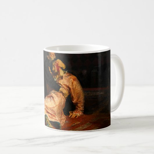 Mug Vivid Retro - Ivan le Terrible et son fils Ivan (Devant droit)