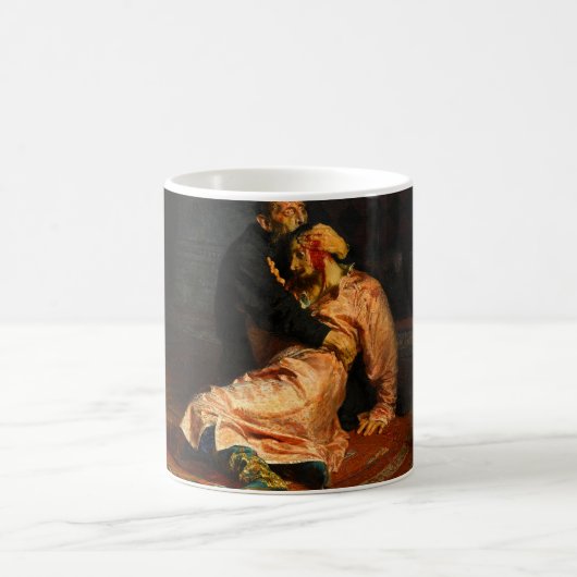 Mug Vivid Retro - Ivan le Terrible et son fils Ivan (Centre)
