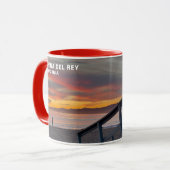 Mug Vivid Sunset Colors - Marina Del Rey, CA (Devant gauche)
