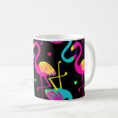 Mug Vivid tropical, exotic hawaiian seamless pattern w (Devant droit)