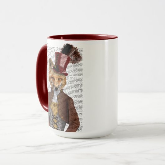 Mug Vivienne Steampunk Fox (Devant gauche)