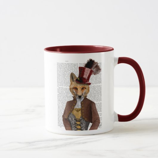 Mug Vivienne Steampunk Fox (Droite)