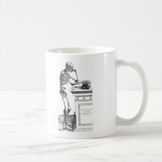 Mug Vivitur Ingenio - squelette (Droite)