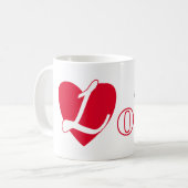 Mug Vivre amoureux (Devant gauche)