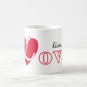 Mug Vivre amoureux (Centre)