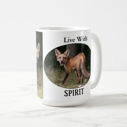Mug Vivre Avec Esprit (Devant droit)