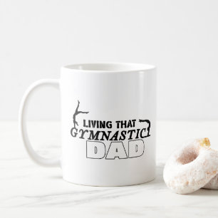 Mug Vivre ce papa de gymnastique, amateur de gymnastiq