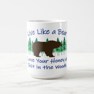 Mug Vivre comme un ours