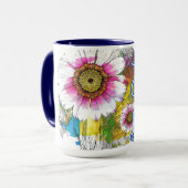 Mug Vivre En Pleine Fleur (Devant gauche)