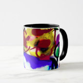 Mug vivre et aimer les tournesols (Devant droit)