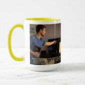 Mug Vivre fidèlement suffit (Gauche)