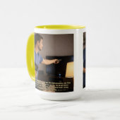Mug Vivre fidèlement suffit (Devant gauche)