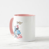 Mug Vivre La Vida Lola Scooter Graphic (Devant gauche)
