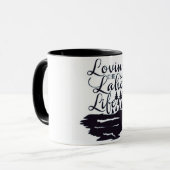MUG **VIVRE LA VIE DU LAC** SUR CE COOL (Devant gauche)