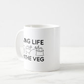 Mug Vivre La Vie Sur Le Veg (Devant gauche)