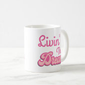 Mug Vivre le rêve (Devant droit)
