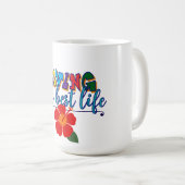 Mug "Vivre ma meilleure vie" (Devant droit)