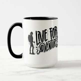 Mug Vivre pour l'aventure