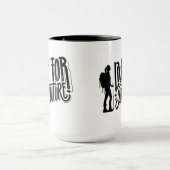 Mug Vivre pour l'aventure (Centre)